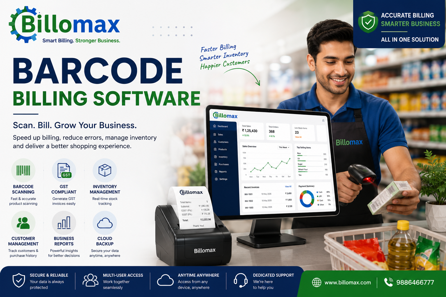 Barcode Billing Software for Faster & Smarter Business Billing